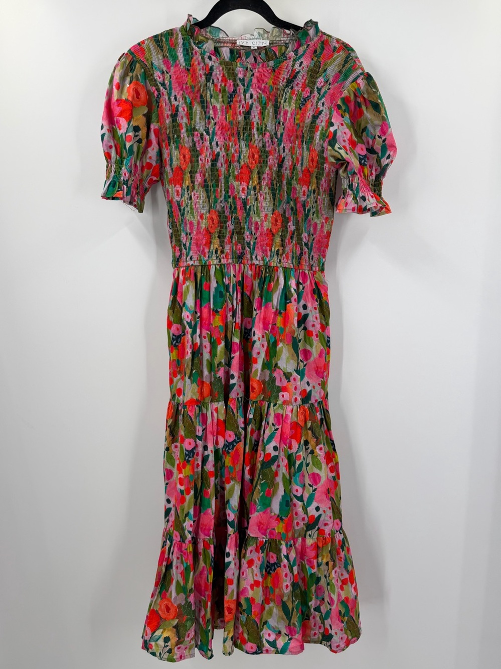 Ivy City Co Delia Dress in Multicolor Floral Women’s Size M